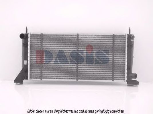 Радиатор, охлаждение двигателя AKS DASIS FDA2078