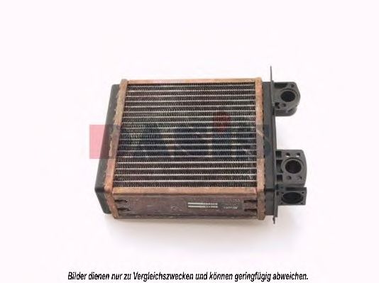 Теплообменник, отопление салона AKS DASIS MZ6081