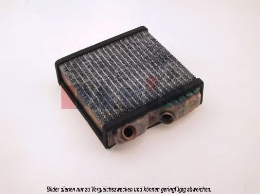 Теплообменник, отопление салона AKS DASIS OL6240