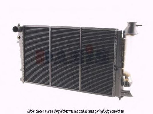 Радиатор, охлаждение двигателя AKS DASIS PEA2141