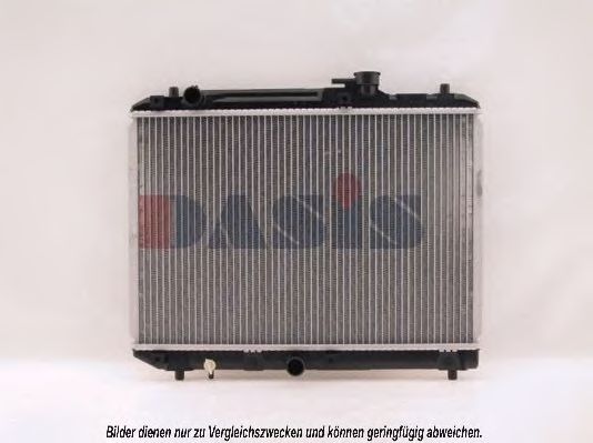 Радиатор, охлаждение двигателя AKS DASIS SZ2034