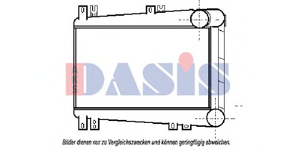 Интеркулер AKS DASIS 407020N