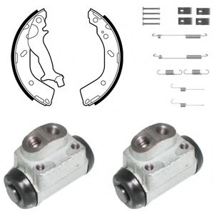 Комплект тормозных колодок DELPHI KP1124