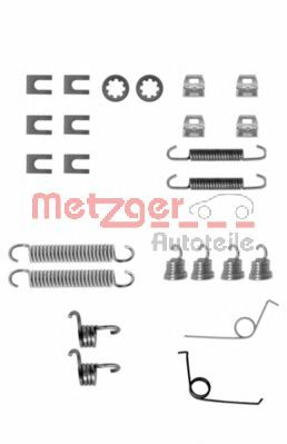 Комплектующие, тормозная колодка METZGER 105-0545