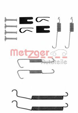 Комплектующие, тормозная колодка METZGER 105-0805