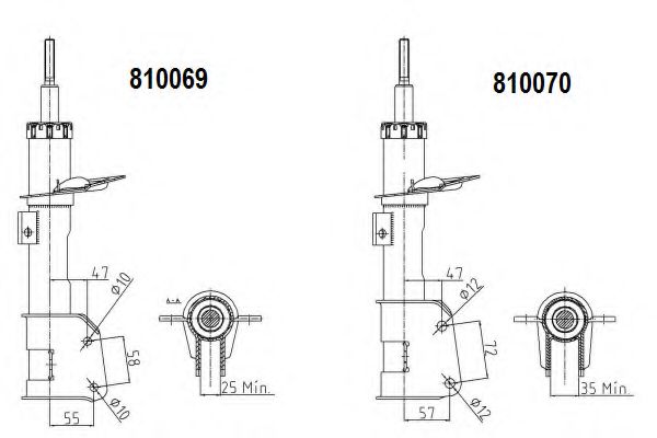 Амортизатор AL-KO 810069