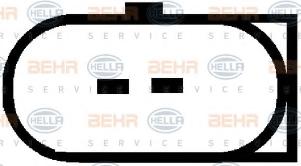 Компрессор, кондиционер BEHR HELLA SERVICE 8FK351127481
