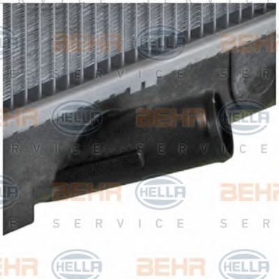 Радиатор, охлаждение двигателя BEHR HELLA SERVICE 8MK376769671