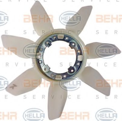 Крыльчатка вентилятора, охлаждение двигателя BEHR HELLA SERVICE 8MV 376 791-441