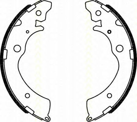 Комплект тормозных колодок TRISCAN 8100 40508