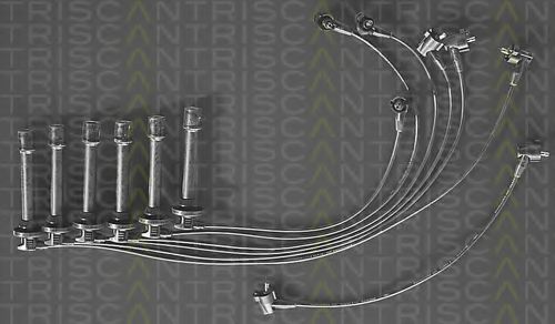 Комплект проводов зажигания TRISCAN 8860 7192