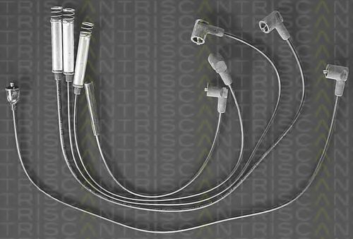 Комплект проводов зажигания TRISCAN ZEF583
