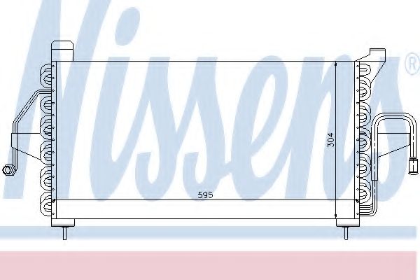 Конденсатор, кондиционер NISSENS 94436