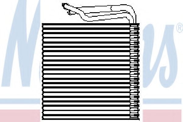 Испаритель, кондиционер NISSENS 92149