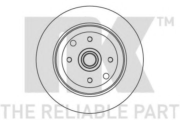 Тормозной диск NK 203616