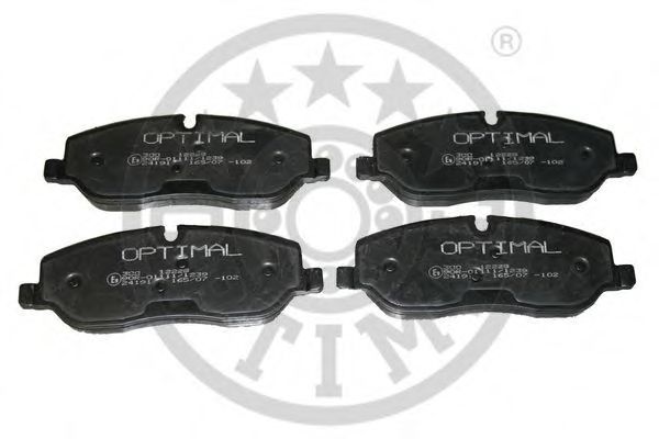 Комплект тормозных колодок, дисковый тормоз OPTIMAL 12228