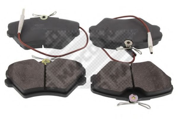 Комплект тормозных колодок, дисковый тормоз MAPCO 6401