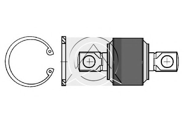 ремонтный комплект, рычаг подвески SIDEM 44540