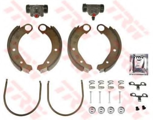Комплект тормозных колодок TRW BK1102