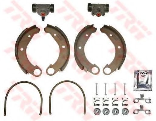 Комплект тормозных колодок TRW BK1103