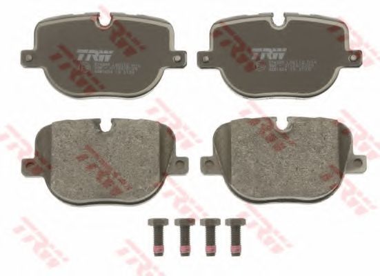 Комплект тормозных колодок, дисковый тормоз TRW 25085
