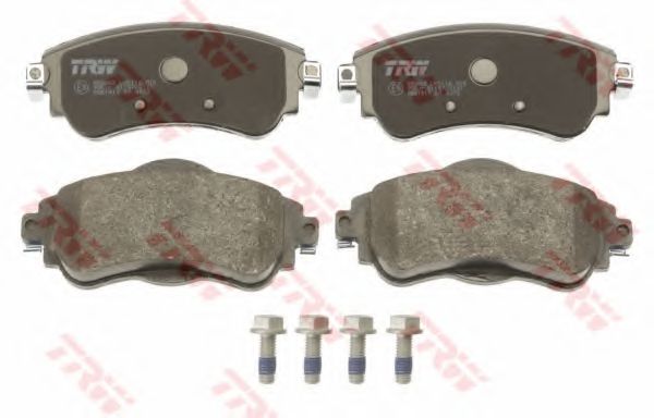 Комплект тормозных колодок, дисковый тормоз TRW 25221