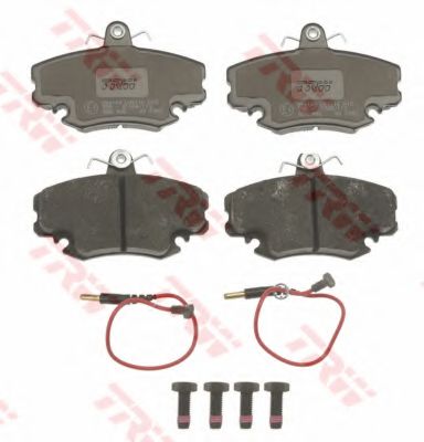 Комплект тормозных колодок, дисковый тормоз TRW 21463