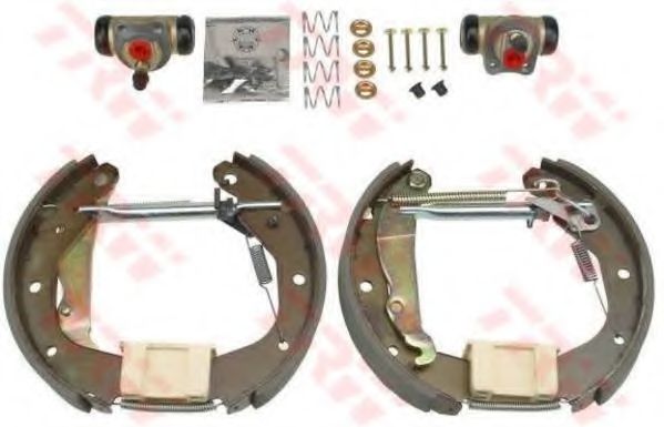 Комплект тормозных колодок TRW GSK1606