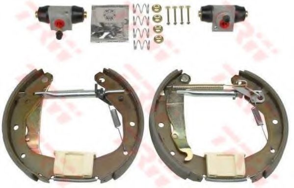 Комплект тормозных колодок TRW GSK1621