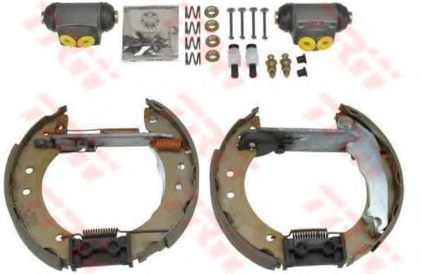 Комплект тормозных колодок TRW GSK1633