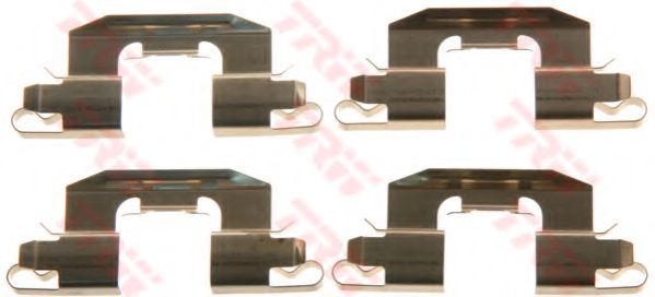 Комплектующие, колодки дискового тормоза TRW PFK567