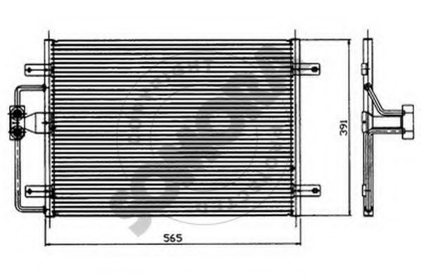Конденсатор, кондиционер SOMORA 243060A
