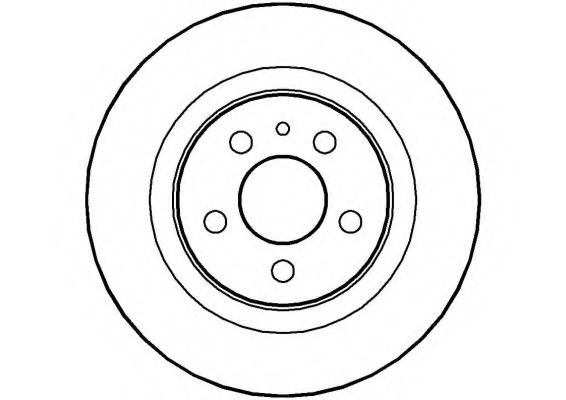 Тормозной диск NATIONAL NBD1222