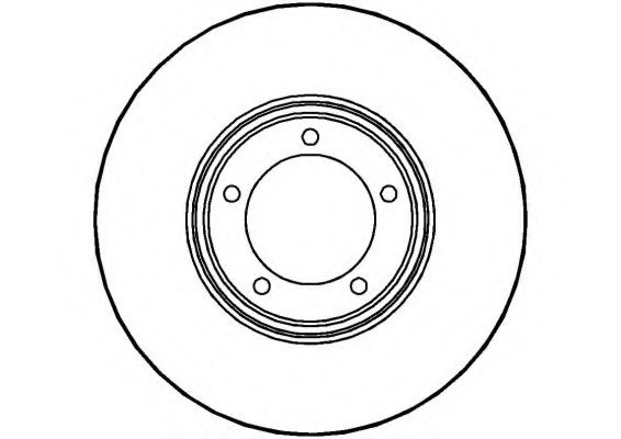 Тормозной диск NATIONAL NBD1310