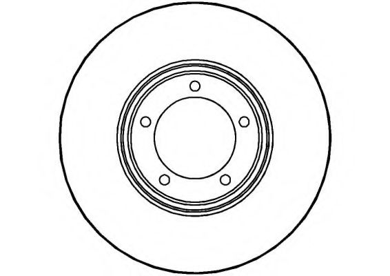 Тормозной диск NATIONAL NBD187