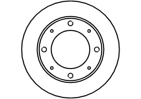 Тормозной диск SEBRO 2269