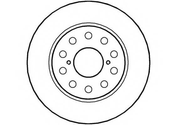 Тормозной диск NATIONAL NBD558