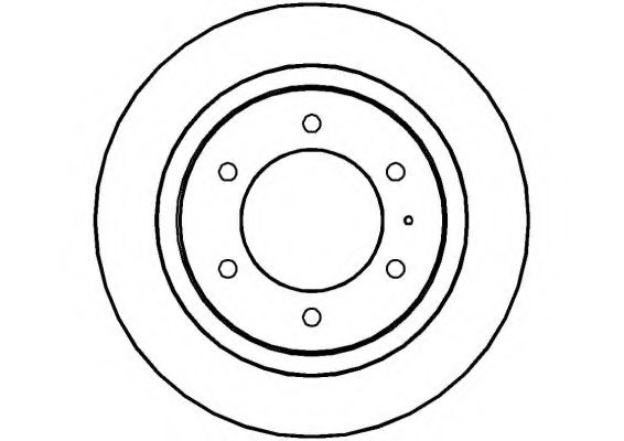 Тормозной диск NATIONAL NBD594