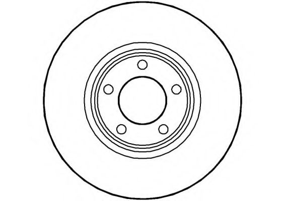 Тормозной диск NATIONAL NBD909