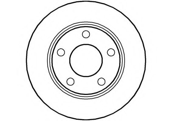 Тормозной диск NATIONAL NBD991