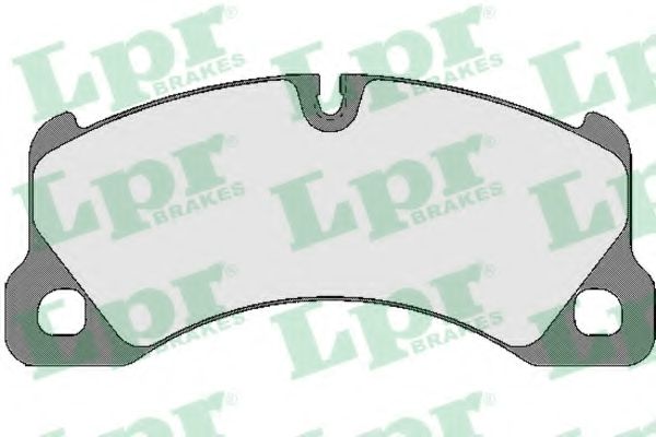 Комплект тормозных колодок, дисковый тормоз LPR 05P1754