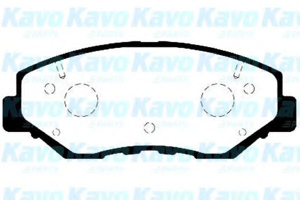 Комплект тормозных колодок, дисковый тормоз KAVO PARTS BP-2042