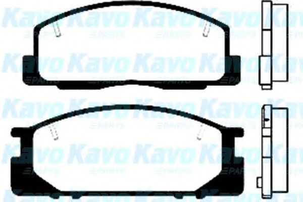 Комплект тормозных колодок, дисковый тормоз KAVO PARTS BP-9014