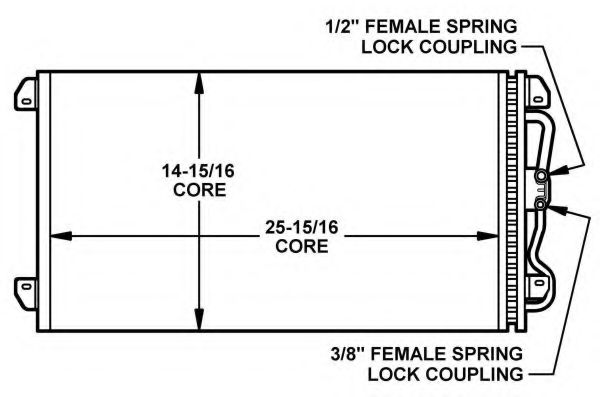 Конденсатор, кондиционер NRF 35157
