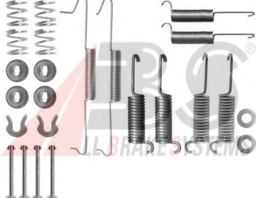 Комплектующие, тормозная колодка A.B.S. 0571Q