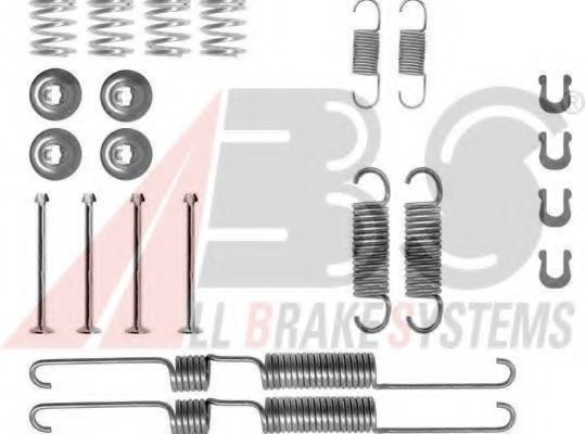 Комплектующие, тормозная колодка A.B.S. 0738Q