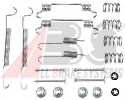Комплектующие, тормозная колодка A.B.S. 0873Q