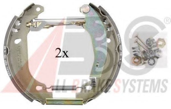 Комплект тормозных колодок A.B.S. 111401