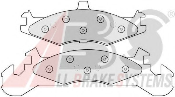 Комплект тормозных колодок, дисковый тормоз SPIDAN 32102