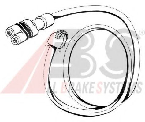 Сигнализатор, износ тормозных колодок A.B.S. 39561